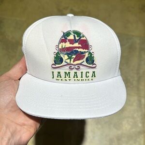 Vintage Jamaica West Indies Snapback Hat